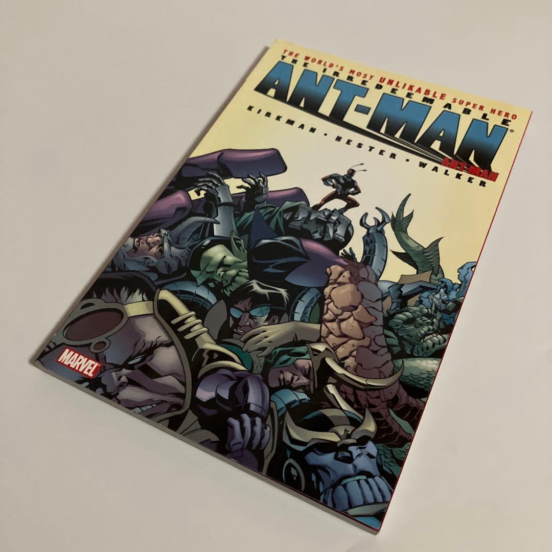 アメコミ・英語　THE IRREDEEMABLE ANT-MAN Amazon.com: Irredeemable Ant-Man Vol. 1: Low-Life eBook : Kirkman