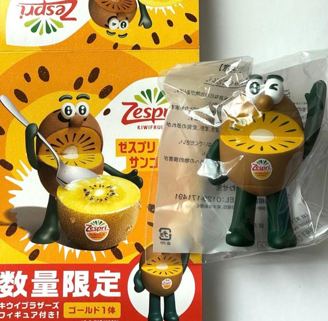 ゼスプリ キウイブラザーズ フィギュア 2025 ゴールドキウイ - メルカリ