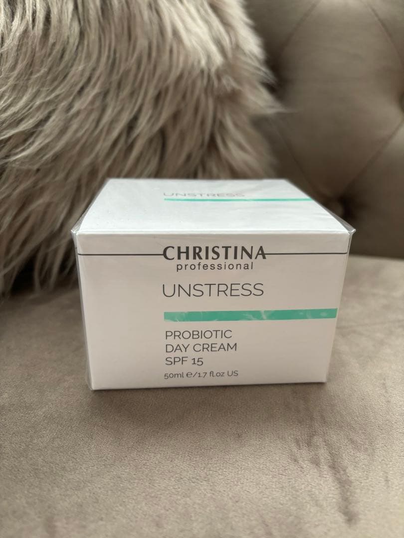 アンストレス　デイクリーム アンストレス】ーCHRISTINAー プロバイオティックデイクリームSPF15