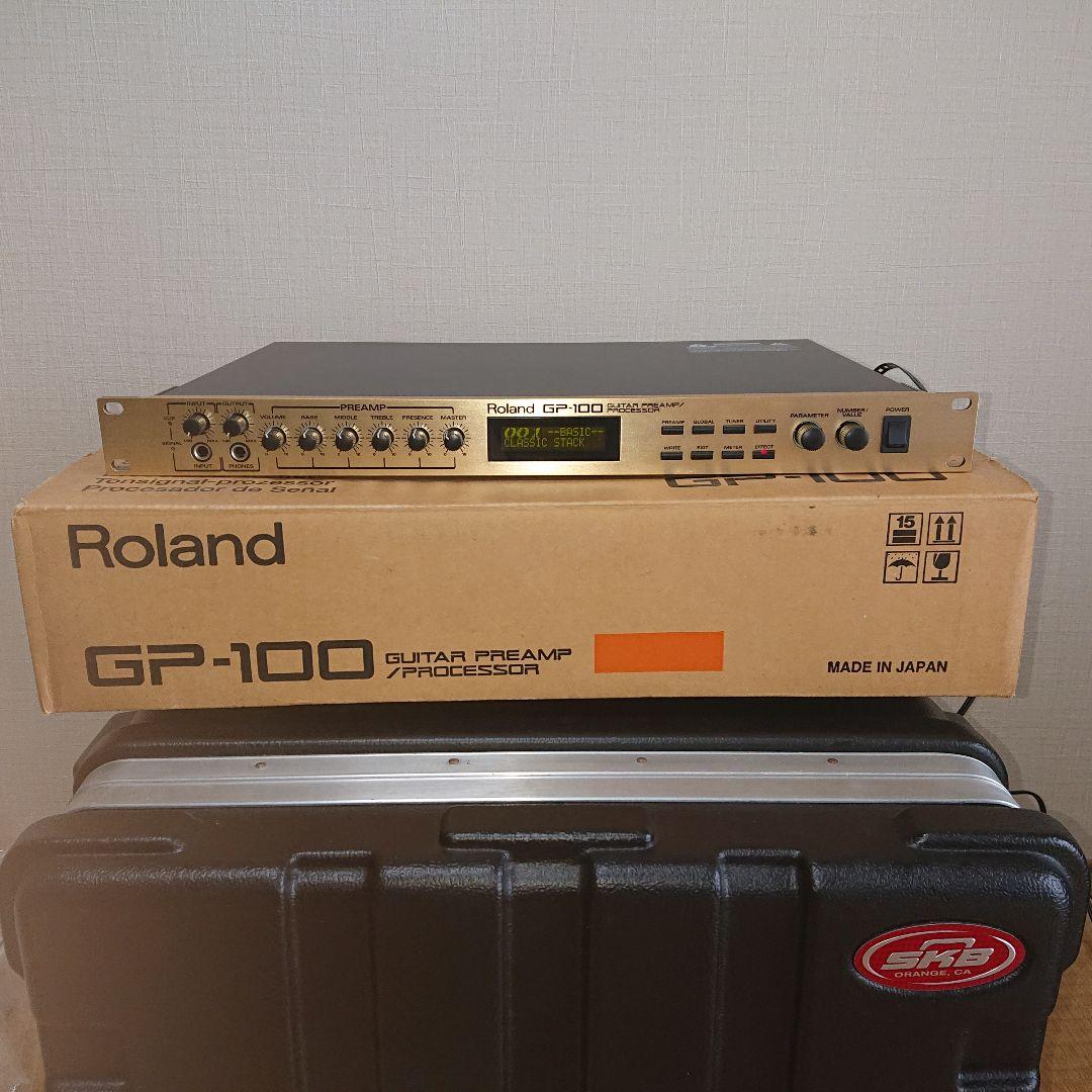 Roland GP-100 ギター プリアンプ/プロセッサー 箱、説明書 付属 Yahoo!オークション -「roland gp-100」の落札相場・落札価格