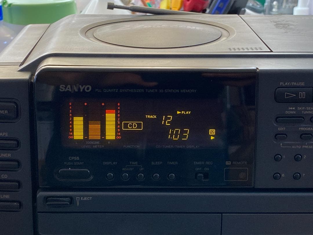 希少 SANYO PH-Z300 ズーシーン CDコンポ ジャンク 昭和レトロ - メルカリ