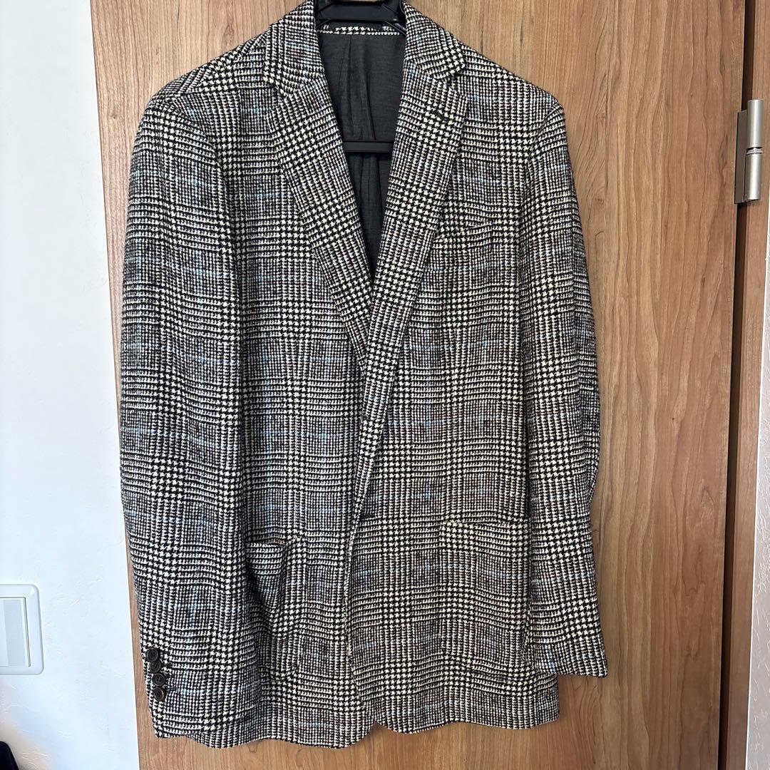 スティレラティーノ　ジャケット　L STILE LATINO スティレ ラティーノ LEO コットン ホップサック ダブル