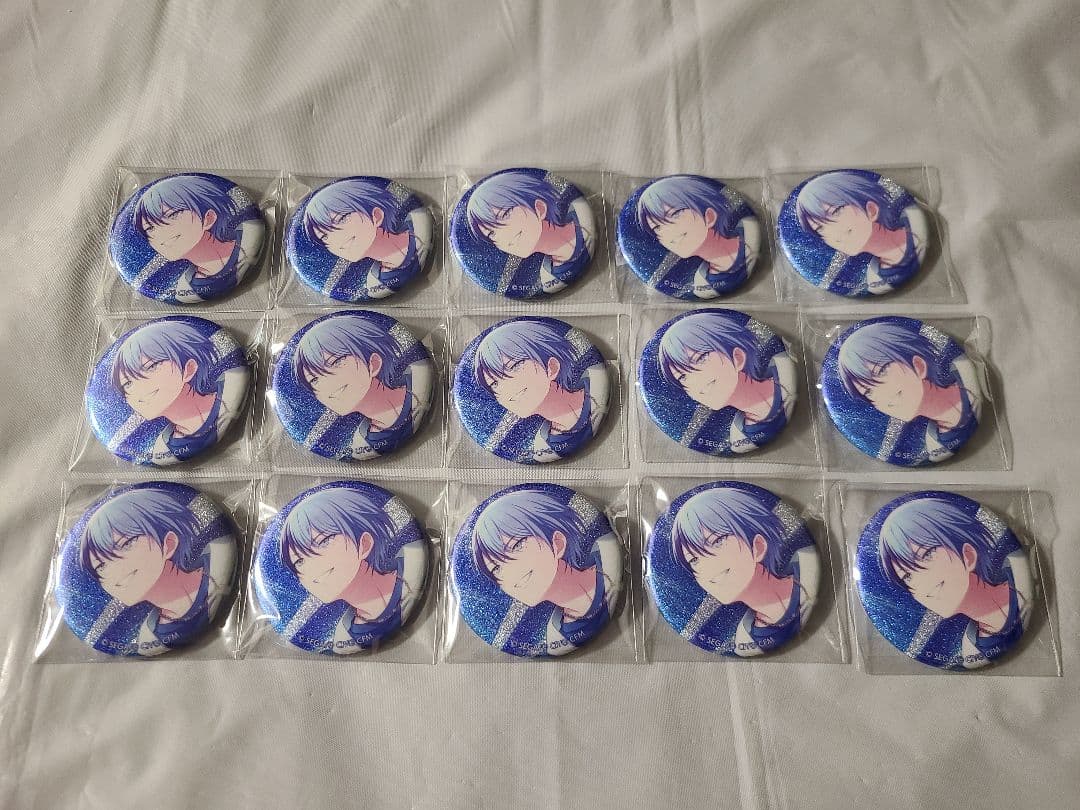 プロセカ グリッター缶バッジ Vol.16C 青柳冬弥 プロセカ 青柳冬弥 16c Flyer フライヤー グリ缶 グリッター缶バッジ