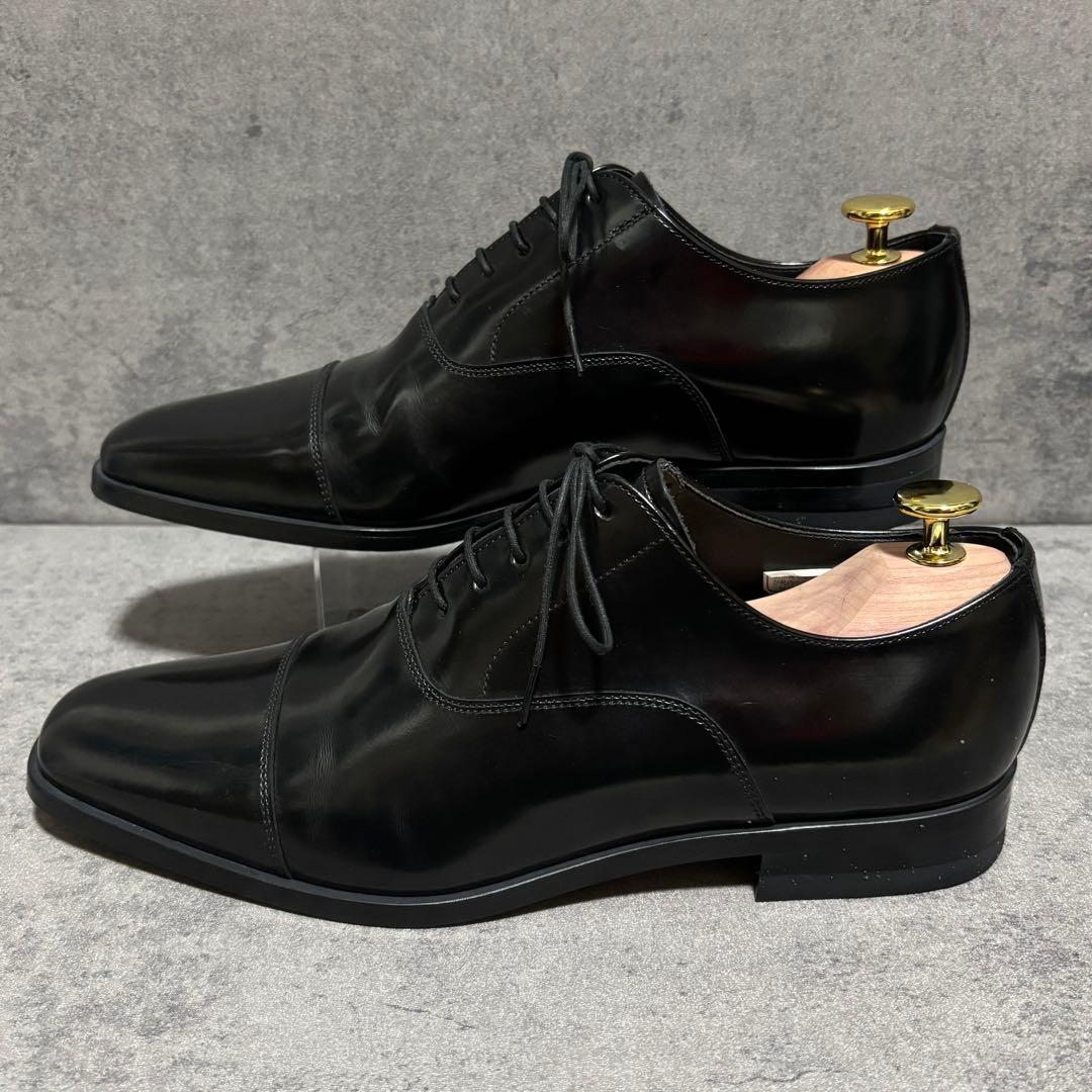 未使用級 リーガル ビジネスシューズ 052S ストレートチップ 黒 2274