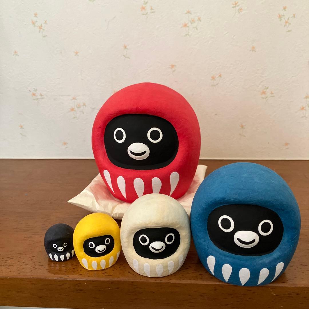 Suicaのペンギン はりこーシカ（だるま）5体セット 新品完売品 - メルカリ