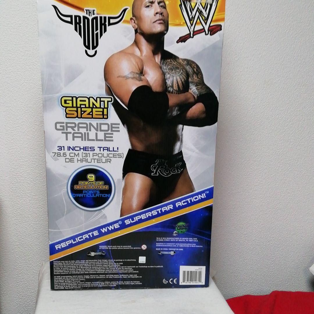☀WWEプロレス/海外版.THE -ROCK /ジャイアントサイズ