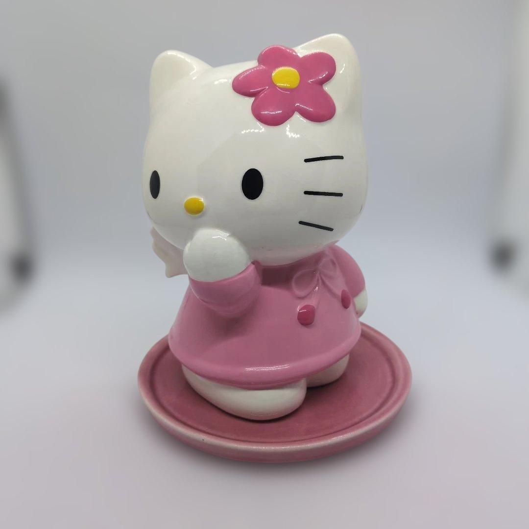 73/ハローキティ 貯金箱 陶器製 - メルカリ