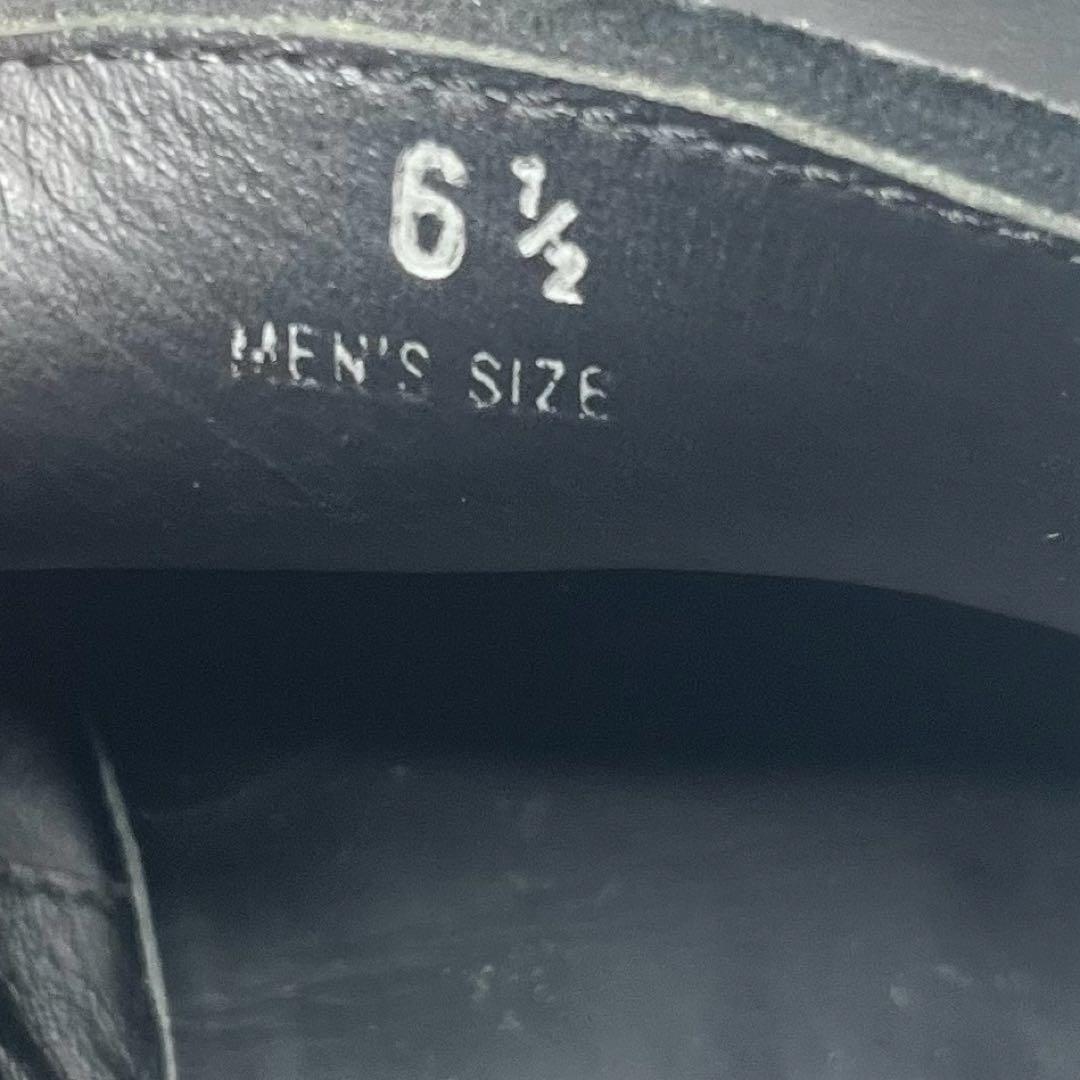 【美品】 Tod's トッズ ビットローファー クロコ ブラック 25.5cm