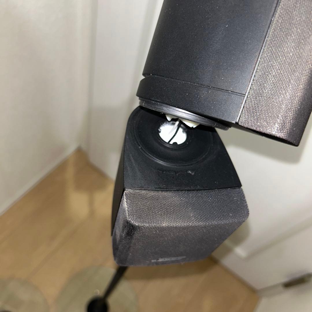 希少 動作ok BOSE サテライトスピーカー 2本クリスタルスタンド付き