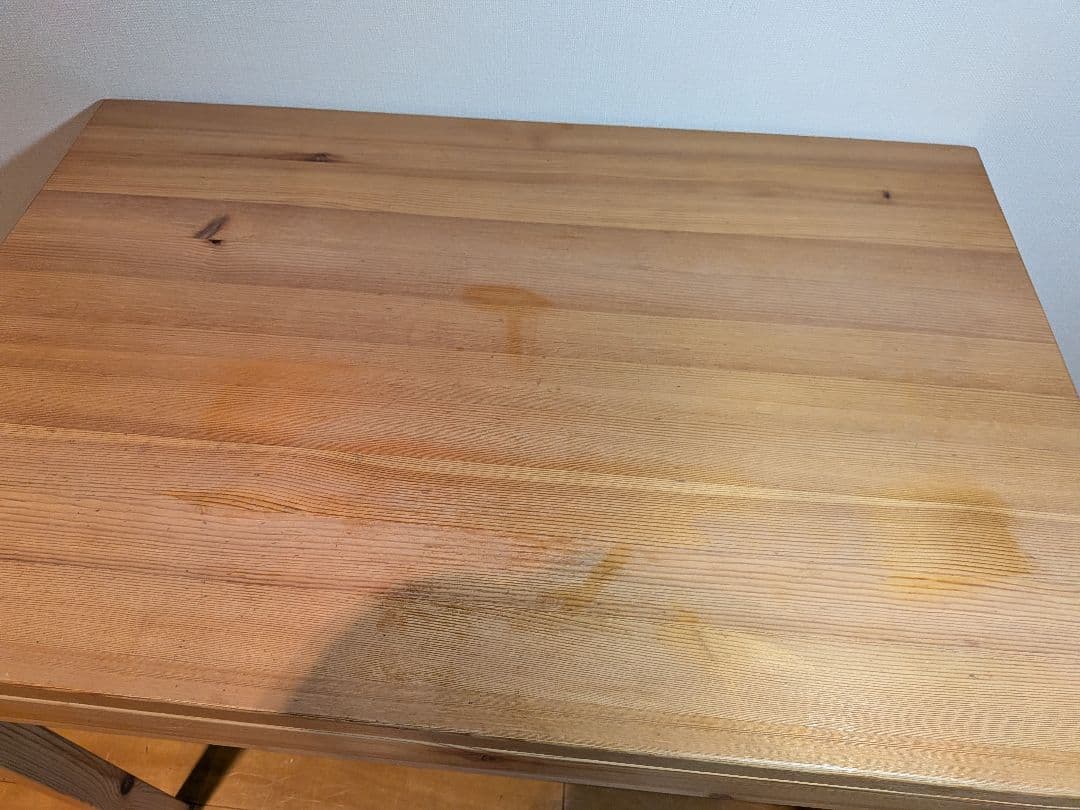 《送料込》無印 木製デスク パイン材 作業台 学習机 テーブル デスク 勉強机