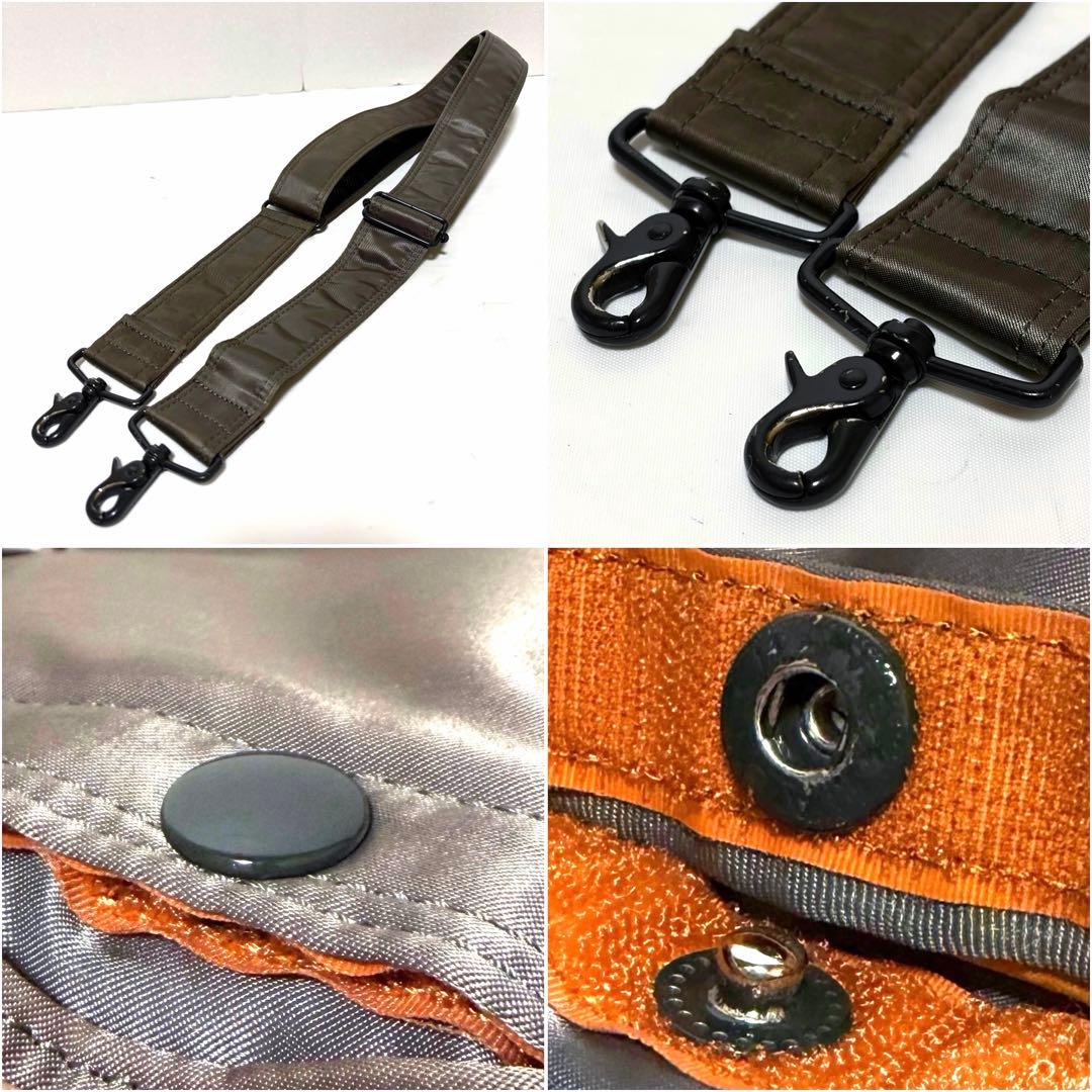 新型✨極美品 ポータータンカー ビジネスバッグ3way 2層 A4可 グレー