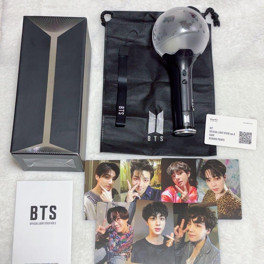 BTS】ペンライト OFFICIAL LIGHTSTICK VER3 アミボム - メルカリ