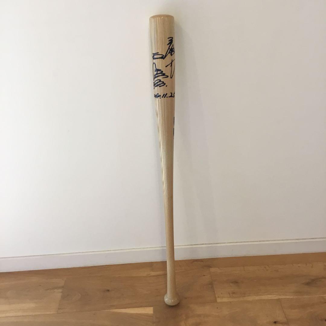 王貞治 直筆サイン入りバット☺︎バットからサインまで直接全て