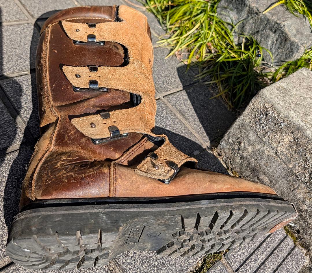 ぶ*く様 フューエル モーターサイクル ダスト デビル ブーツ バイク