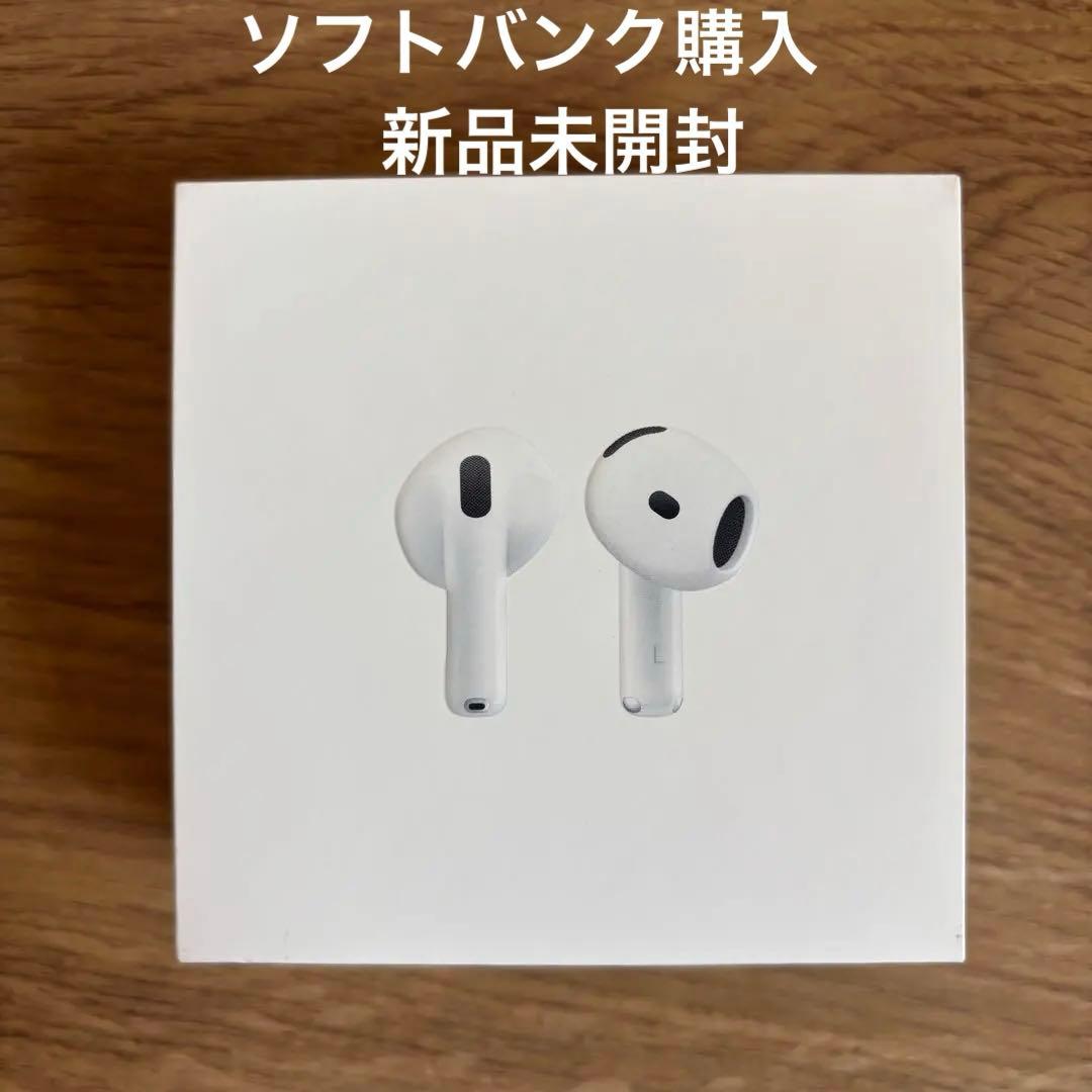 Apple AirPods 4 (ホワイト) 本体 Free Shipping! Apple AirPods 4 Wireless Active Spatial Sound with