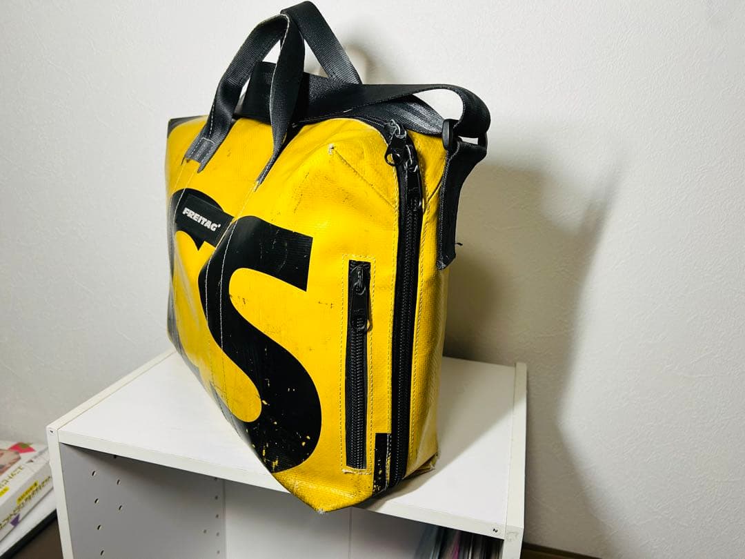 最終値下げ】フライターグ BEN F77 イエローブラック ショルダーバッグ