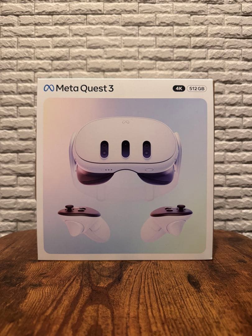 メタクエスト3 512GB Meta Quest 3 512GB オールインワンVRヘッドセット｜ライブ配信のこと