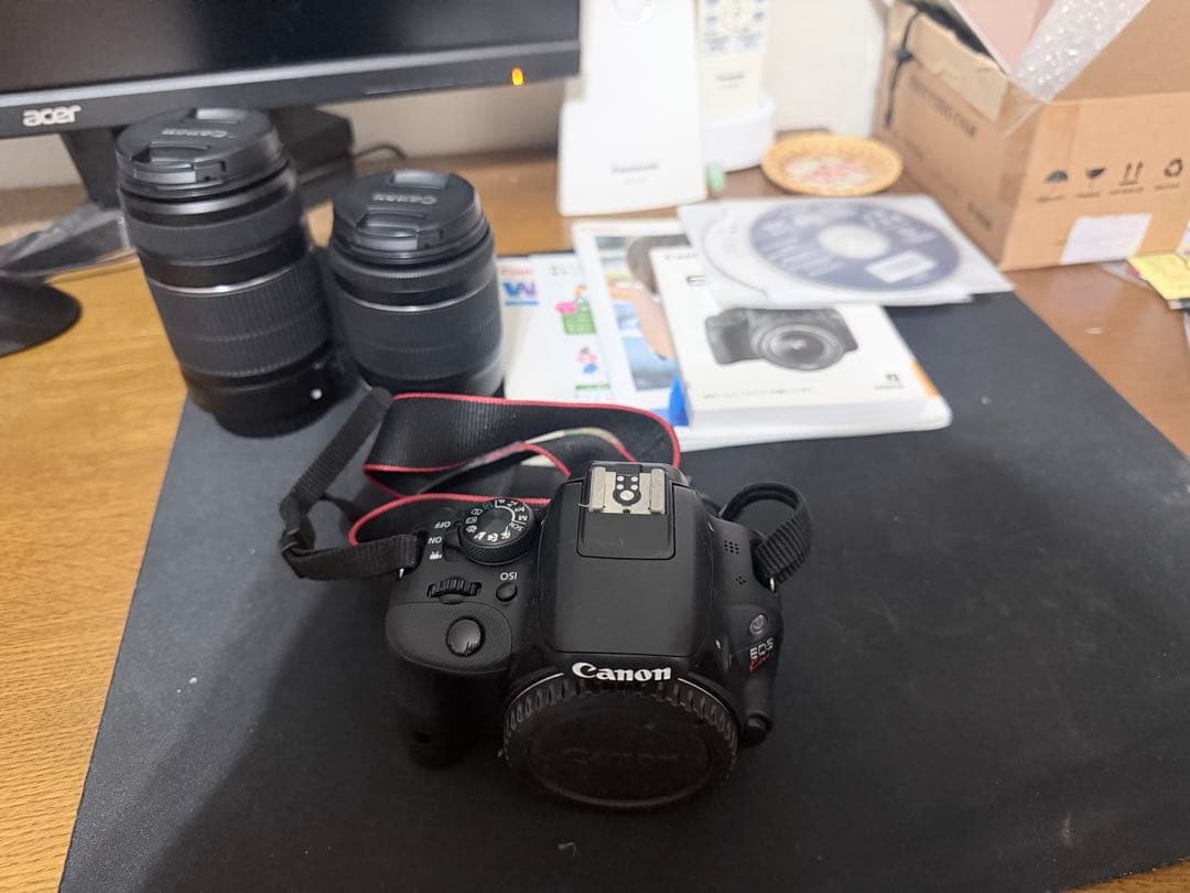 【おまけ付き】EOS kiss x7 ダブルズームキット キヤノン EOS Kiss X7 ダブルズームキット | デジタル一眼レフ