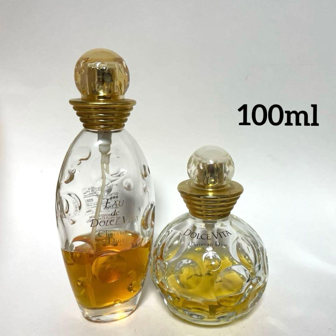 クリスチャンディオール ドルチェヴィータ オードトワレ 100ml 2本
