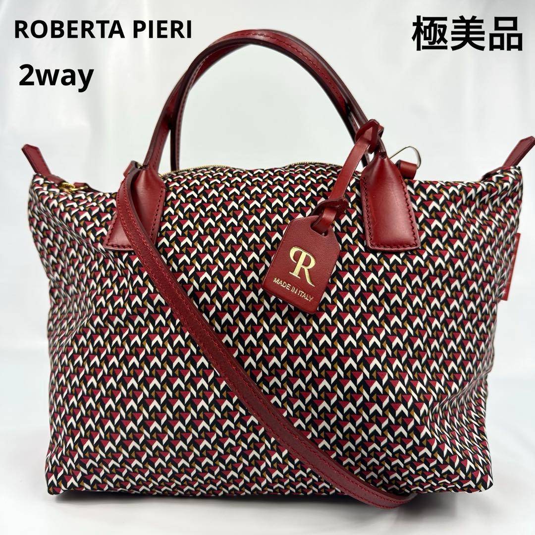 【専用】 ロベルタピエリ TATAMI ショルダーバッグ 2way 赤 レッド Roberta Pieri（ロベルタピエリ） ROBERTA PIERI TATAMI MINI