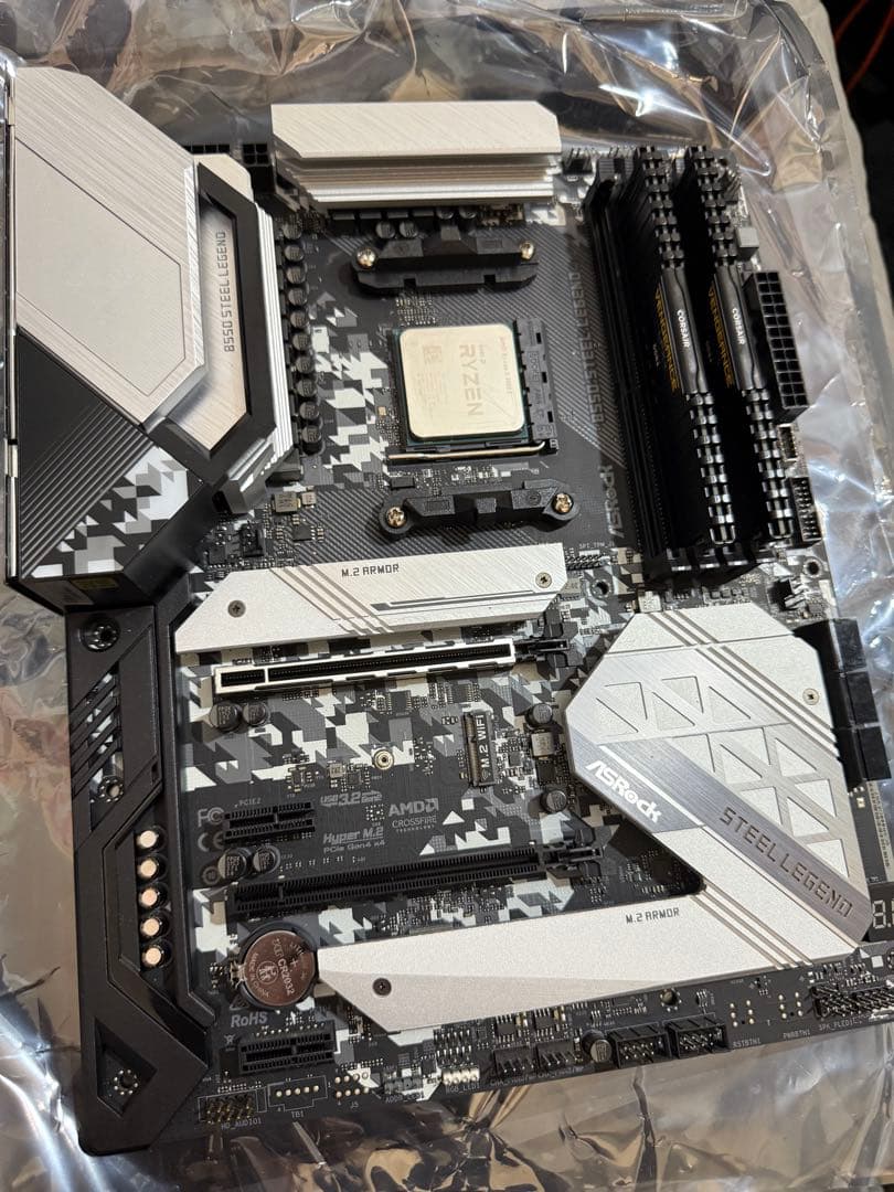 マザーボード Ryzen 5 3600X + ASRock B550 + DDR4 32GB Amazon.com: ASRock B550 Phantom Gaming 4 Supports AMD AM4 Socket