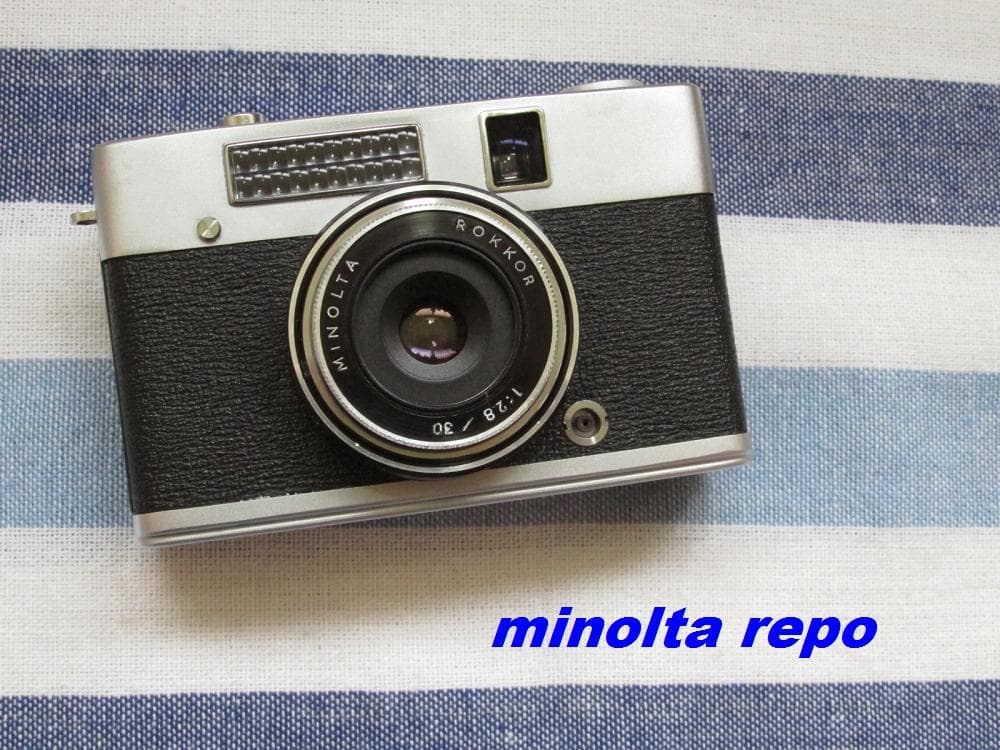 minolta repo ミノルタ レポ 初期型 フィルムカメラ ハーフサイズ minolta repo ミノルタ レポ 初期型 フィルムカメラ ハーフサイズ