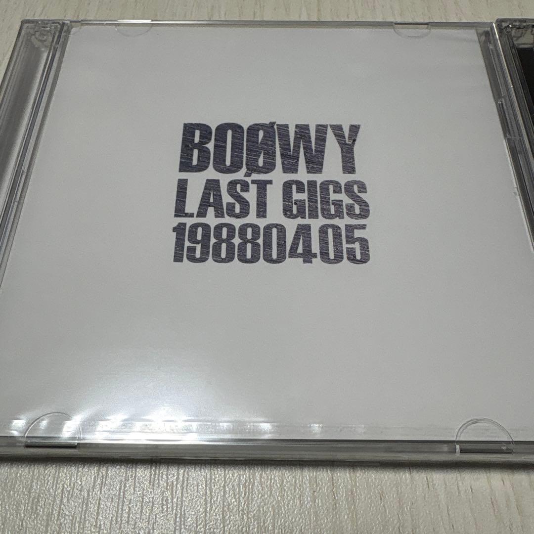 BOØWY LAST GIGS -THE ORIGINAL- boowy