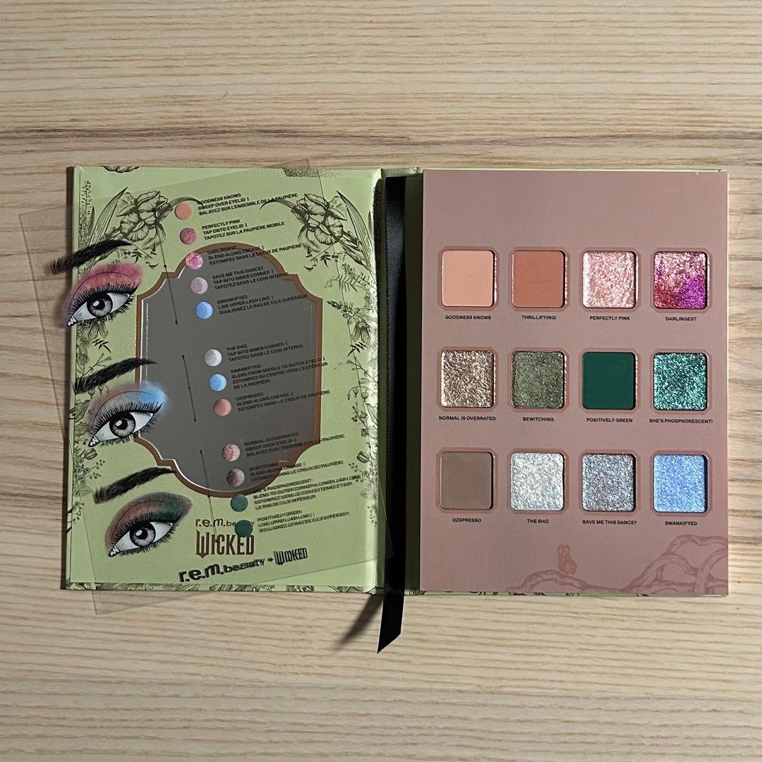 r.e.m.beauty レムビューティー ウィキッド アイシャドウパレット