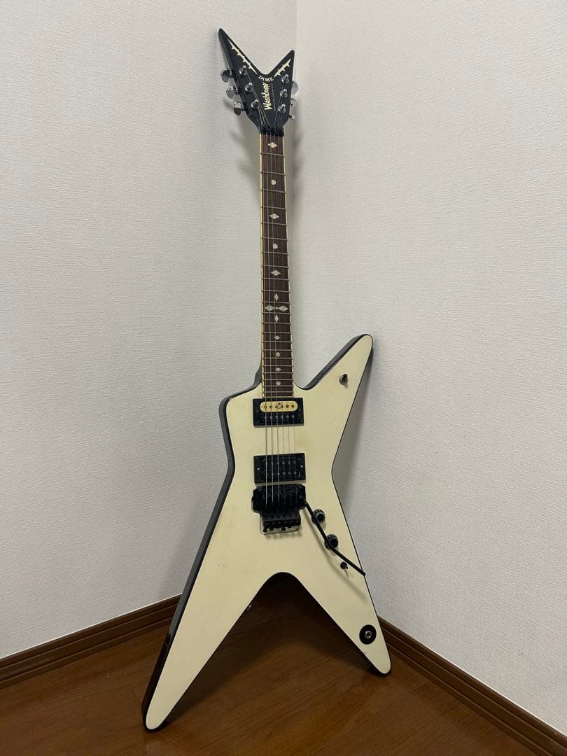 Washburnダイムバッグダレル ディマジオ スーパーディストーションジャンク Washburn Dimebag Darrell Signature Stealth 買取ました！ ￥69800で