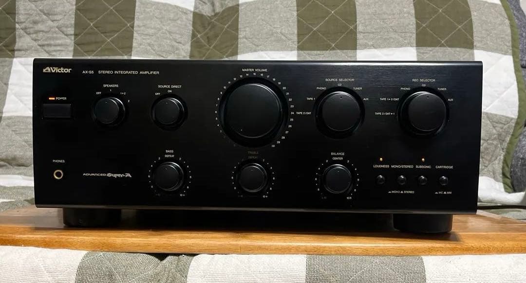 VICTOR AX-S5 プリメインアンプ 1992年優秀賞！ VICTOR AX-S5の仕様 ビクター