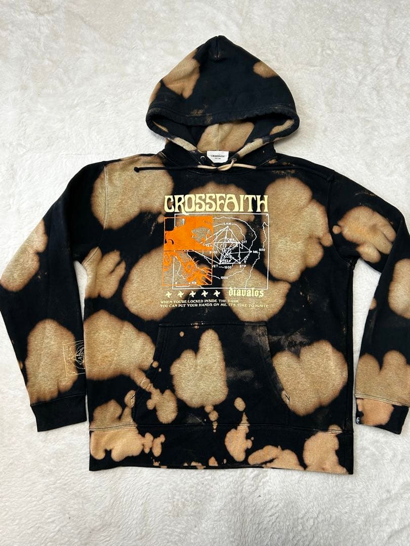 Crossfaith 2017LOOKBOOK 特殊染 フーデッドパーカー