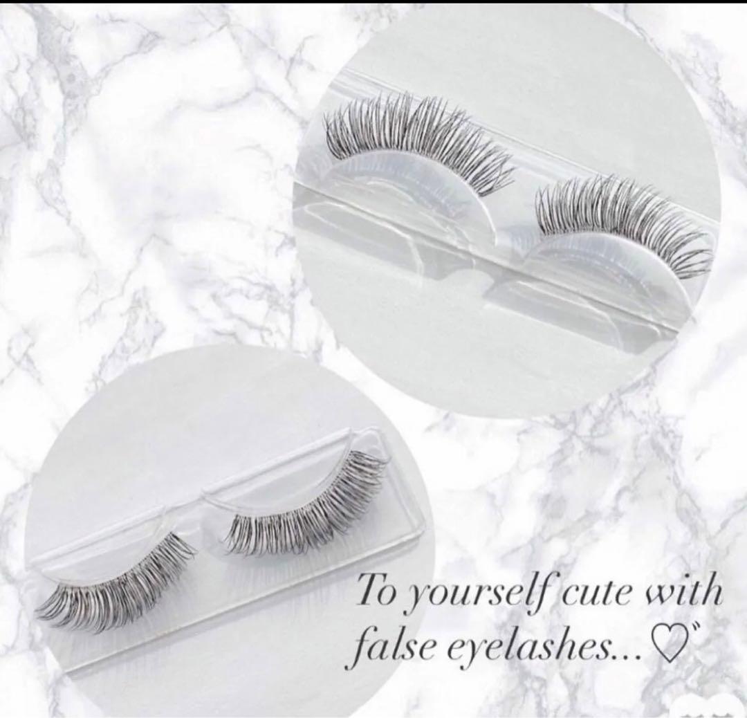 マツエク風つけまつげ オーダーメイド - メルカリ