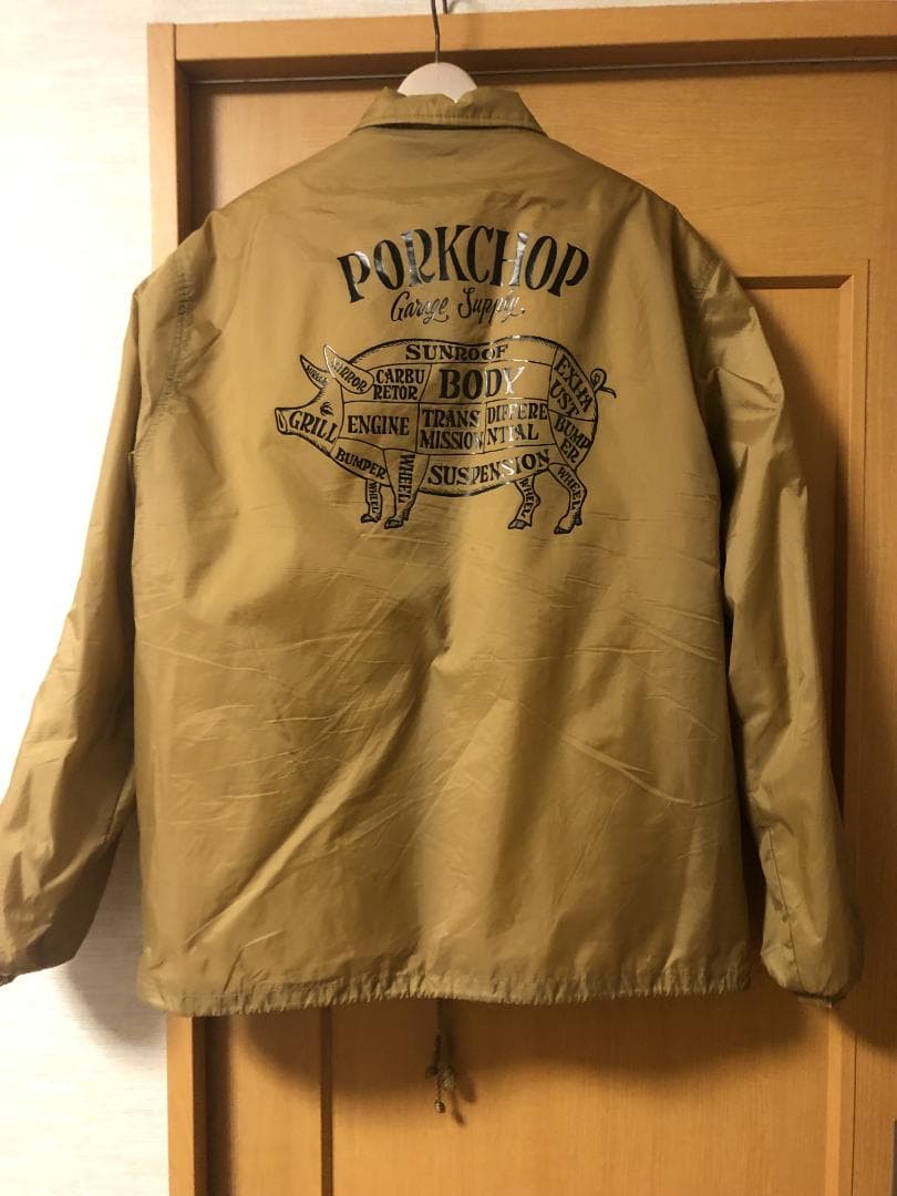 キムタク 木村拓哉 着 ポークチョップ コーチ ジャケット ボア M