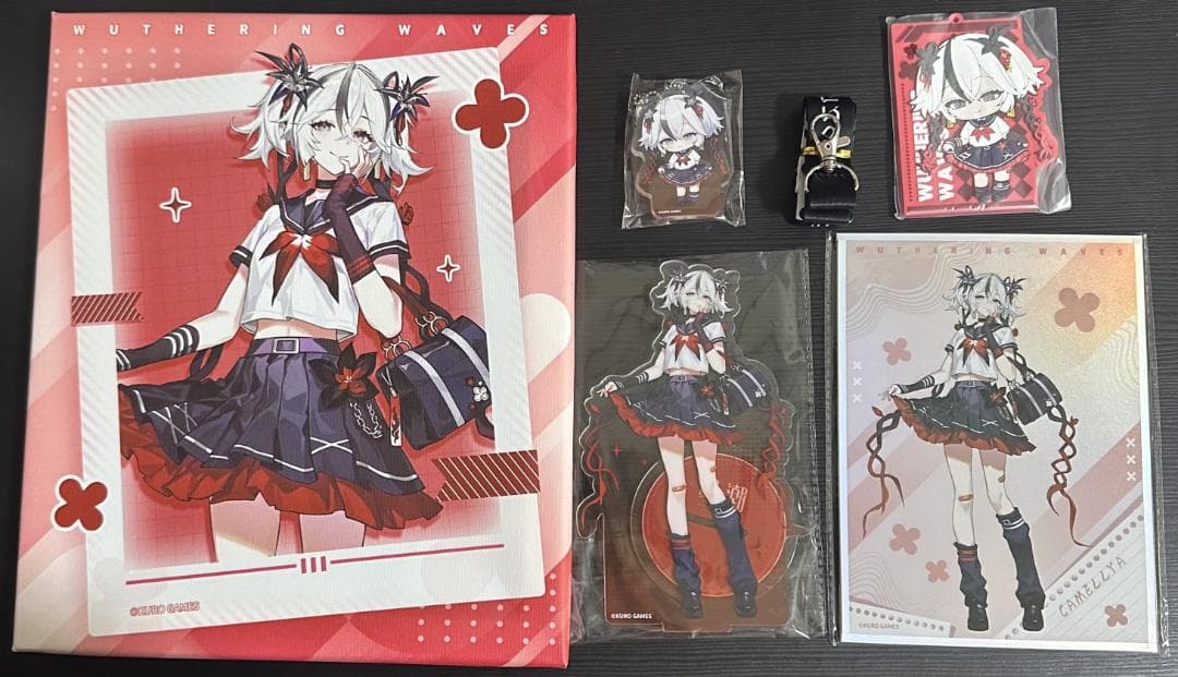 鳴潮 一番くじ ツバキ 第二ソラリス学園 5点セット 中国限定 正規品