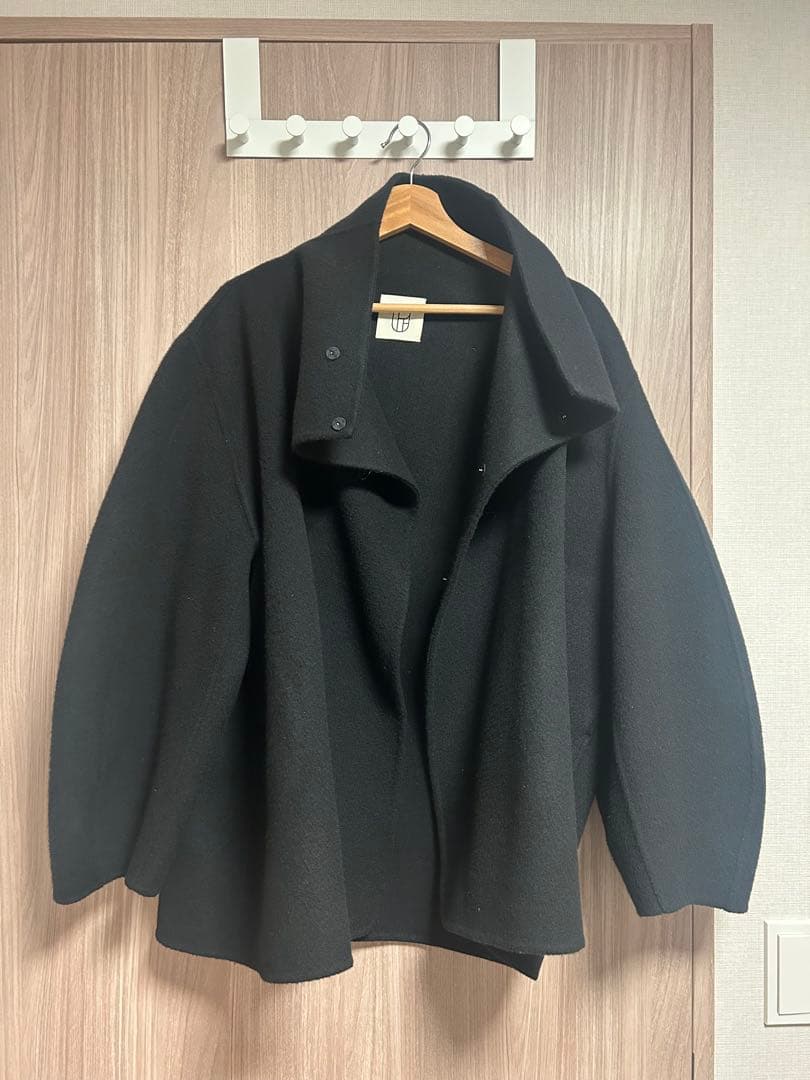 imperf cashmere double faced short coat - メルカリ