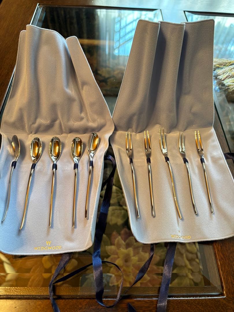 ウェッジウッド ジェネリックタイニー スプーン & フォーク セット