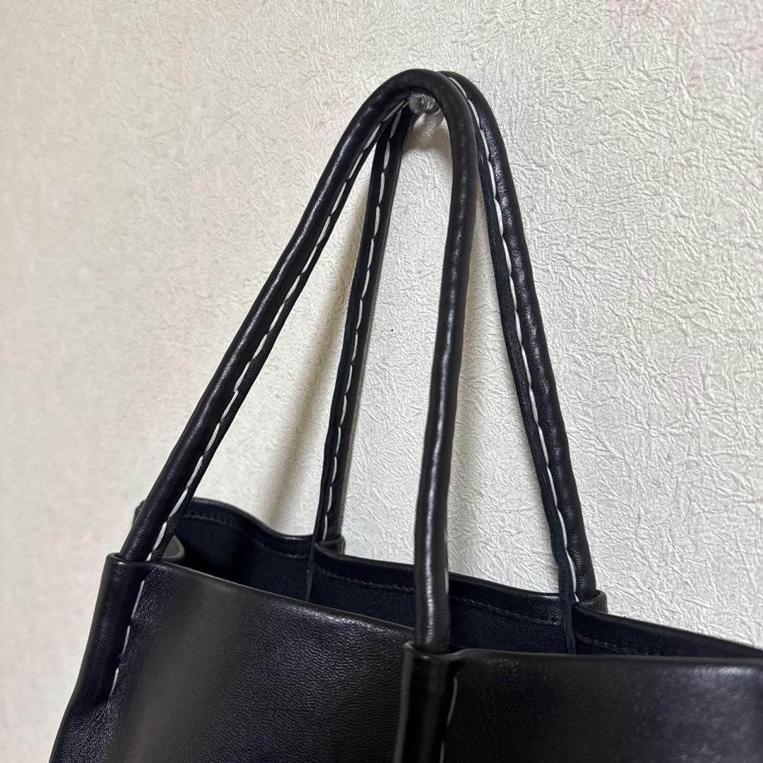 HOUSE OF LOTUS ワランワヤン 黒 かごハンドバック ノスノス 美品