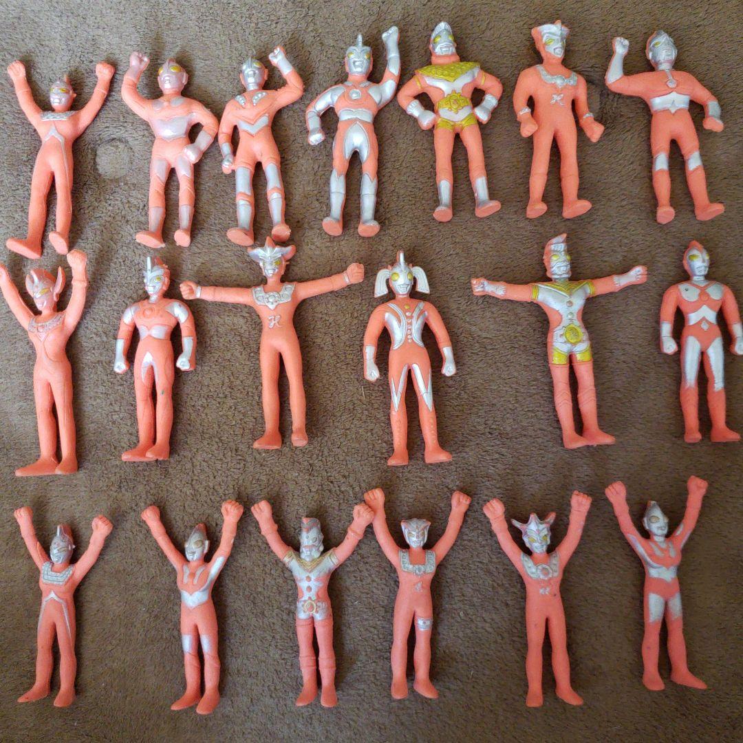 ウルトラマン ゴム人形 昭和レトロ - メルカリ