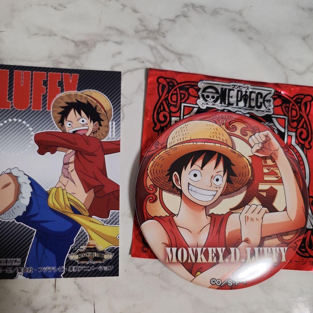 ONE PIECE ワンピース 輩缶バッジ 26弾 ルフィ 麦わらストア購入特典