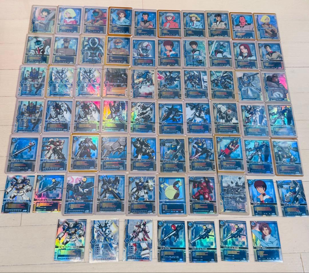まとめ売り】 ガンダム 0083 0079 カードビルダー 1200枚以上