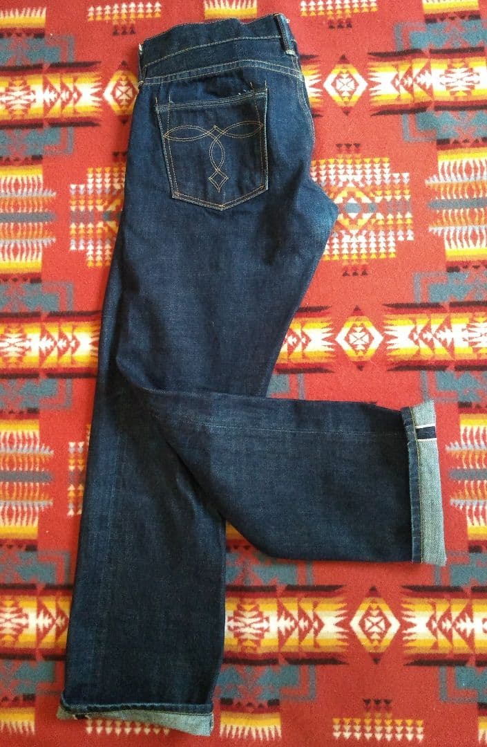 ☆RRL☆【DoubleRL】ダブルアールエル 本藍染め スリムブーツカット