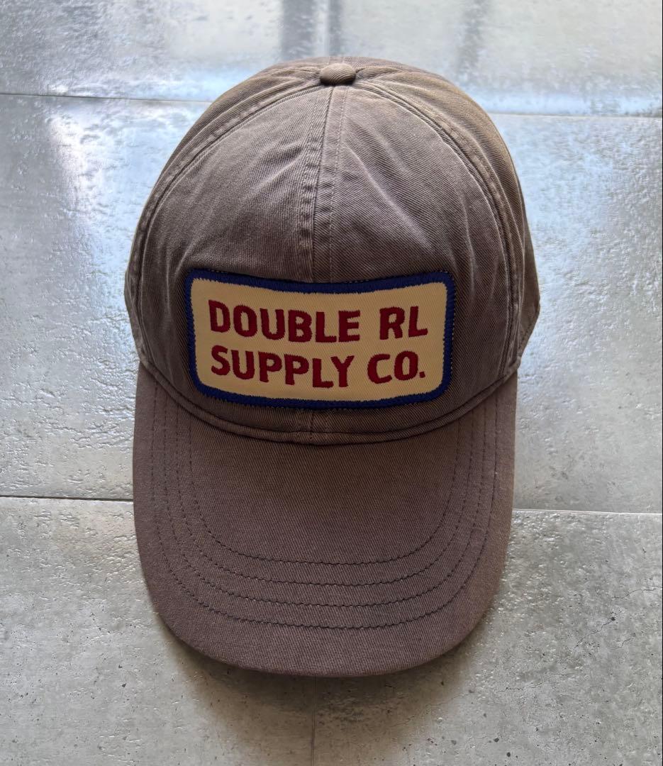 RRL ダブルアールエルラルフローレン エイジング加工ロゴキャップ 美品