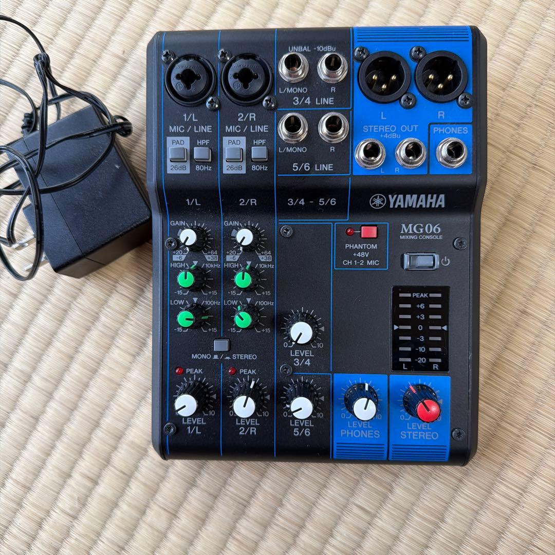 YAMAHA MG06 アナログミキサー YAMAHA ( ヤマハ ) MG06 アナログミキサー 送料無料 | サウンドハウス