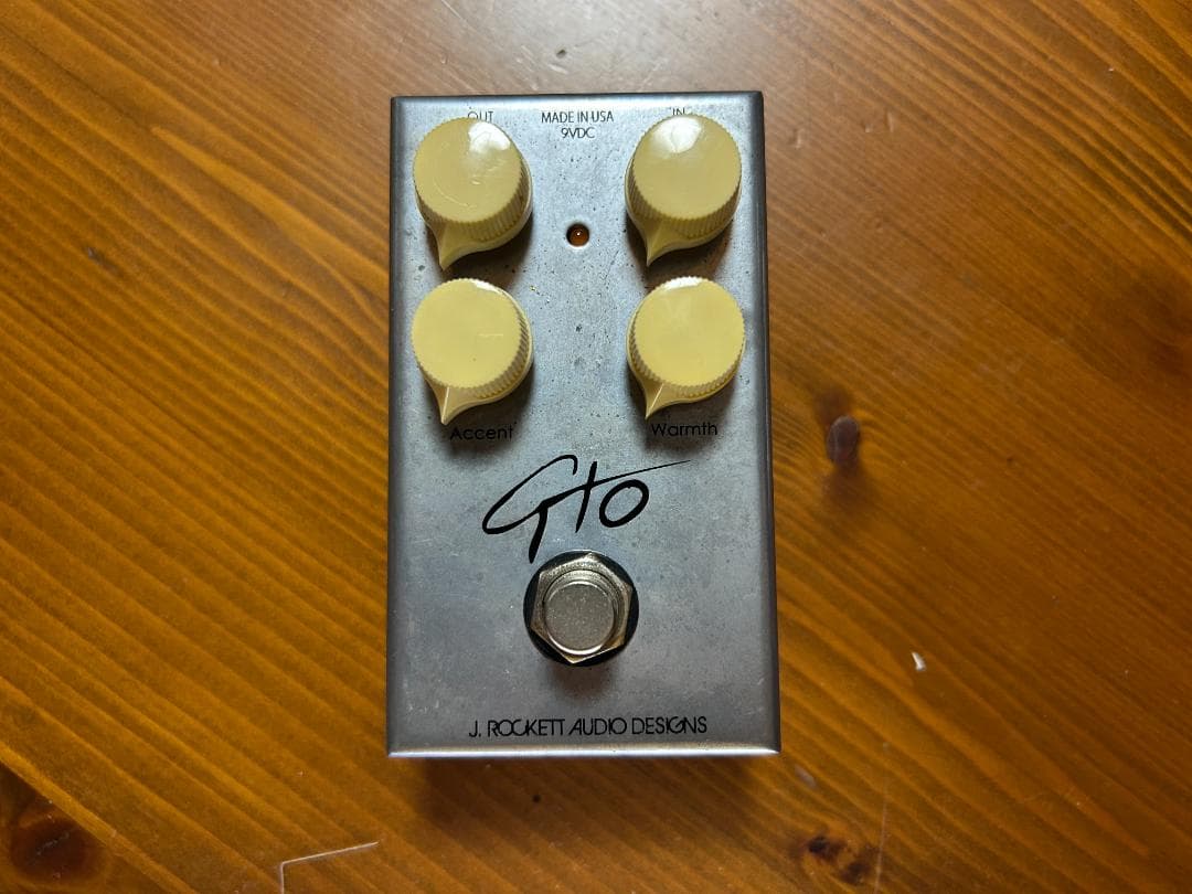 ギター J. ROCKETT AUDIO DESIGNS GTO J. Rockett Audio Designs GTO Boost/Overdrive Pedal | Sweetwater