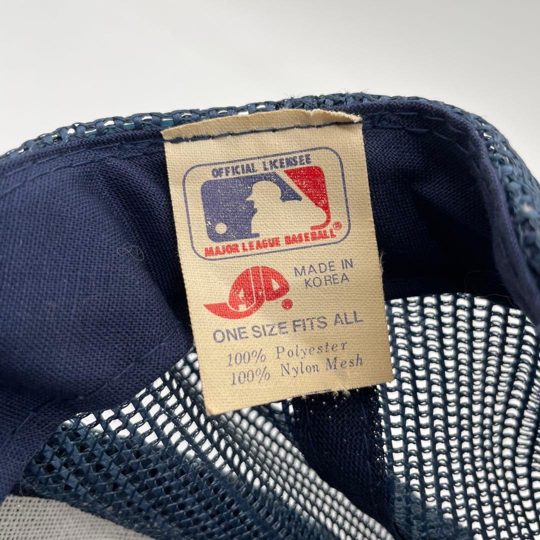 超希少】80s ヤンキース メッシュキャップ AJD つば裏緑 デッド