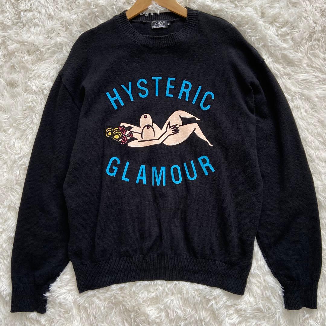希少デザイン】ヒステリックグラマー プルオーバー ニット ヒスママ L