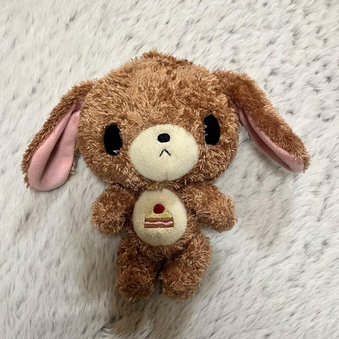 シュガーバニーズ くろうさ ケーキ刺繍 ぬいぐるみ 当時品 - メルカリ