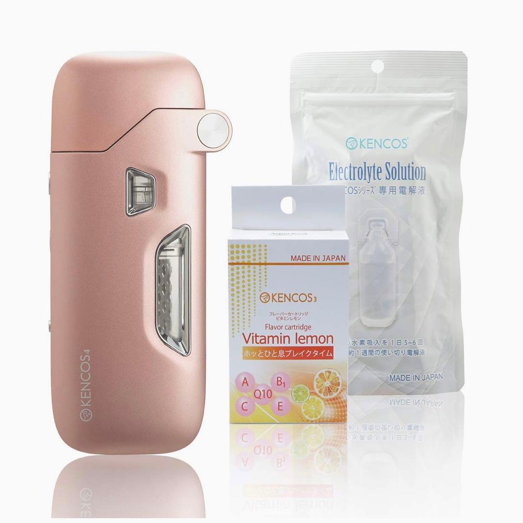 ポータブル 水素ガス吸引具 KENCOS4 ピンク Amazon | ポータブル水素ガス吸引具 KENCOS4(ケンコス4) ピンク