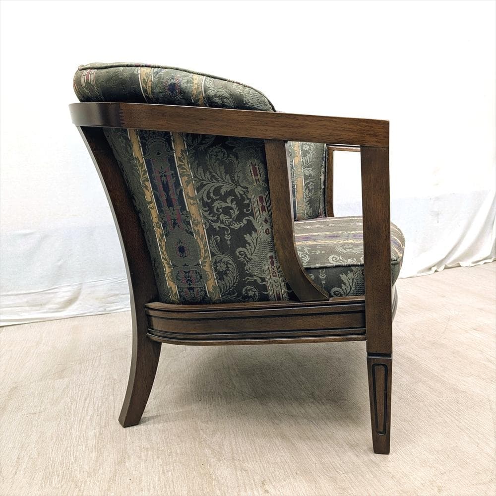 マルニ ロイヤル シャルル 地中海 シングルソファ 1人掛け チェア 1P 椅子