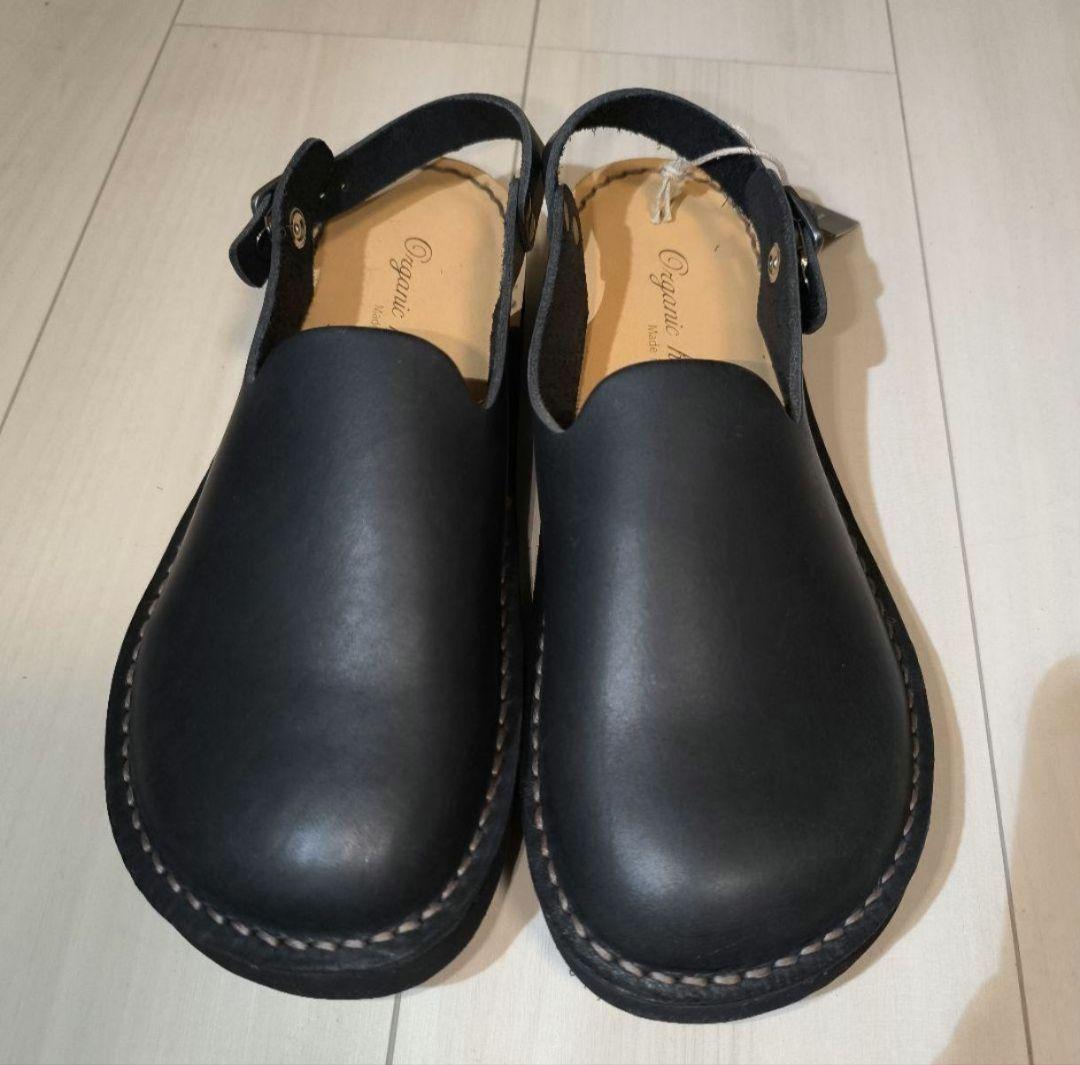 Organic Handloom サボ クロッグ レザーサンダル 24.0cm